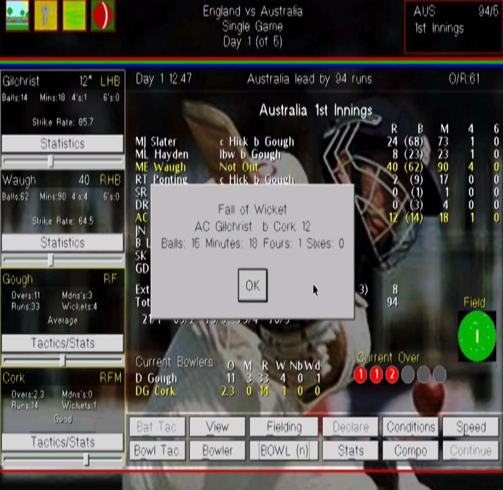 Michael Vaughan Cricket manager – PC
